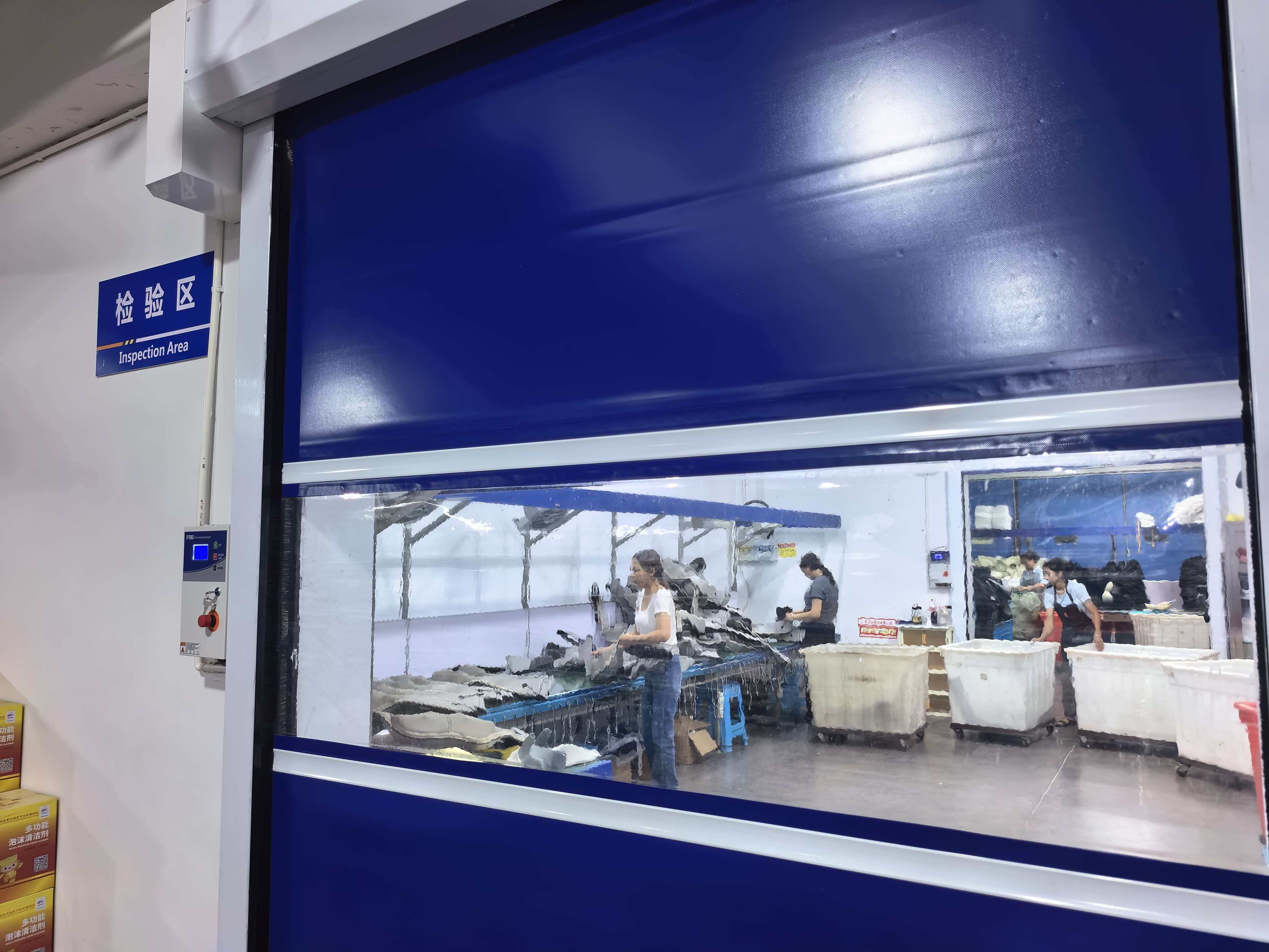 Inspection area in the massage device factory