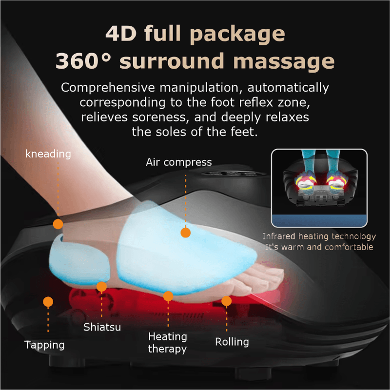 Shiatsu Foot Massager Machine detail view 2